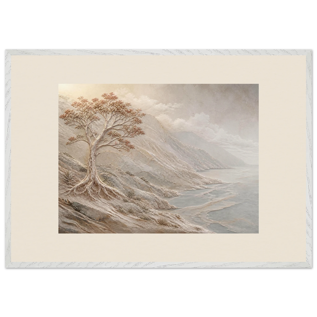 Coral Headland: sea and coastal landscape. Framed fine art print by The Light Stays.