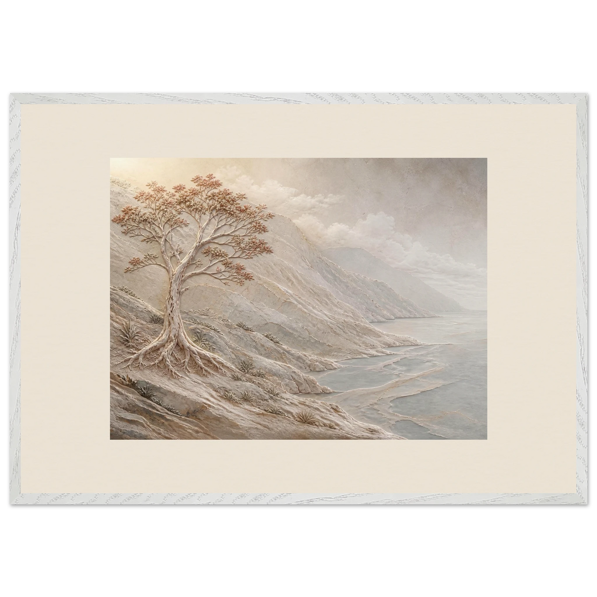 Coral Headland: sea and coastal landscape. Framed fine art print by The Light Stays.