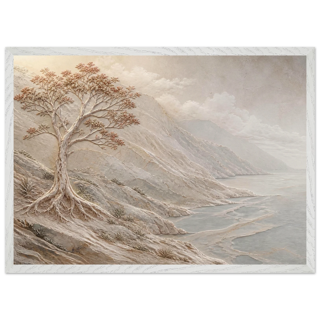 Coral Headland: sea and coastal landscape. Framed fine art print by The Light Stays.
