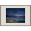 Blue Hour Shore, sea and coastal landscape. Archival framed fine art print shown framed.