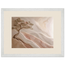 Stone Dawn, petra and siena. Archival framed fine art print shown framed.