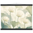 Ivory Lotus Screen: flowers and botanical. Fine art poster by The Light Stays.