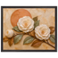 Camellia Eclipse: flowers and botanical. Framed fine art print, alternate frame and size.