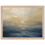 Golden Sea Mist, sea and coastal landscape. Archival framed fine art print shown framed.