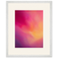 Magenta Plume: gradient, magenta and movement. Framed fine art print by The Light Stays.