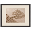Root Lattice: petra and herbarium. Framed fine art print.