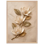 Magnolia Ascent: flowers and botanical. Framed fine art print, alternate frame and size.