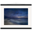 Blue Hour Shore, sea and coastal landscape. Archival fine art poster shown framed.