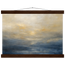 Golden Sea Mist: sea and coastal landscape. Fine art poster, alternate frame and size.
