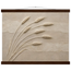 Wheat in Relief, faith, texture and botanical. Archival fine art poster shown framed.