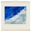 Cobalt Foam: abstract, cobalt and sea foam. Fine art poster by The Light Stays.