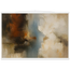 Golden Night: moon and night. Fine art poster, alternate frame and size.