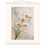 Porcelain Orchid, flowers and botanical. Archival fine art poster shown framed.
