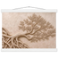 Root Lattice: petra and herbarium. Fine art poster, alternate frame and size.