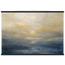 Golden Sea Mist, sea and coastal landscape. Archival fine art poster shown framed.