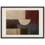Blocos de Vinho, quadro abstrato emoldurado da The Light Stays.