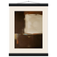 Terracotta Diptych, Panel II of II: two panels, terracotta and cream. Fine art poster by The Light Stays.
