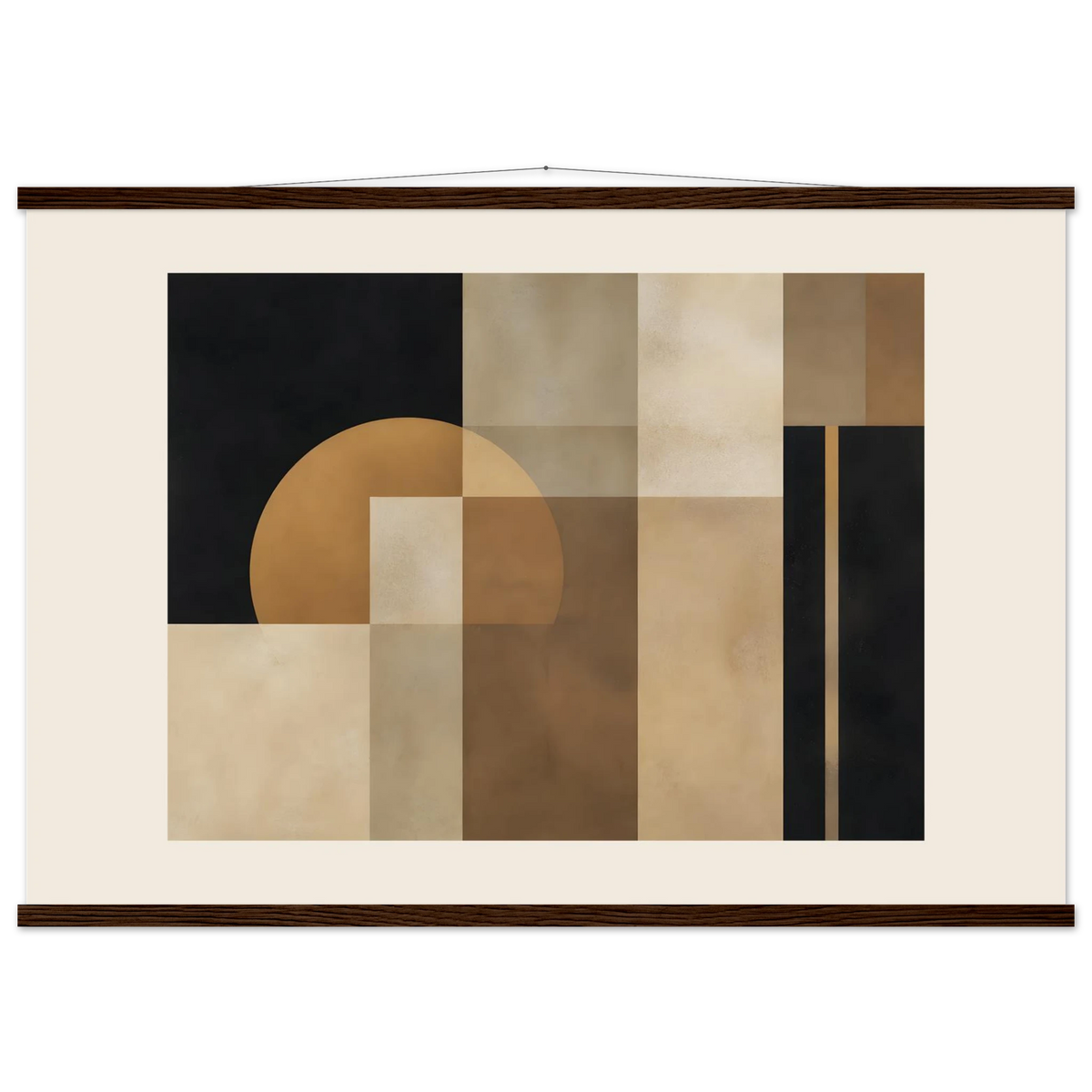 First Lotus Light: flowers and botanical. Fine art poster, alternate frame and size.
