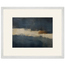 Ivory Crossing, abstract, ivory and serene lines. Archival framed fine art print shown framed.