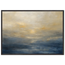 Golden Sea Mist, sea and coastal landscape. Archival framed fine art print shown framed.