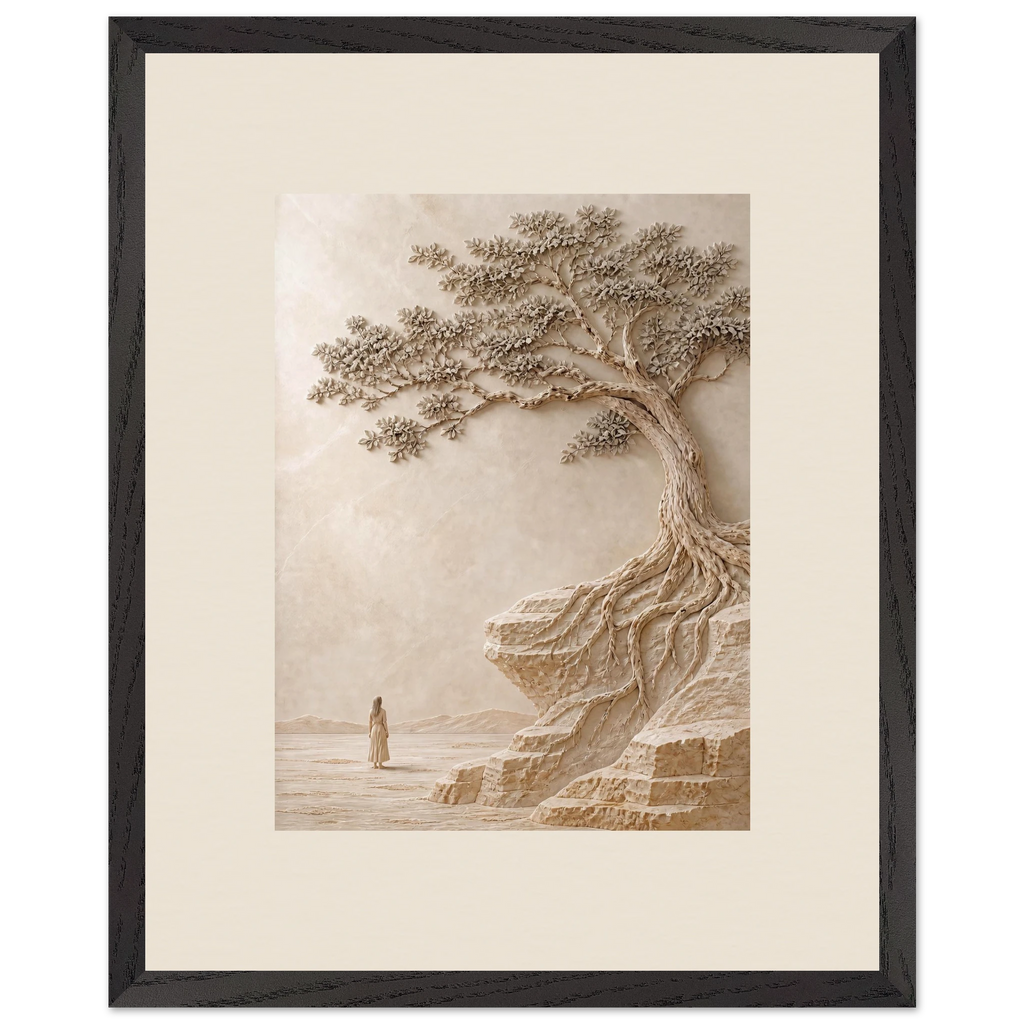 Vigil: petra and siena. Museum-quality framed fine art print.