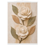 Carved Camellia: flowers and botanical. Museum-quality fine art poster.