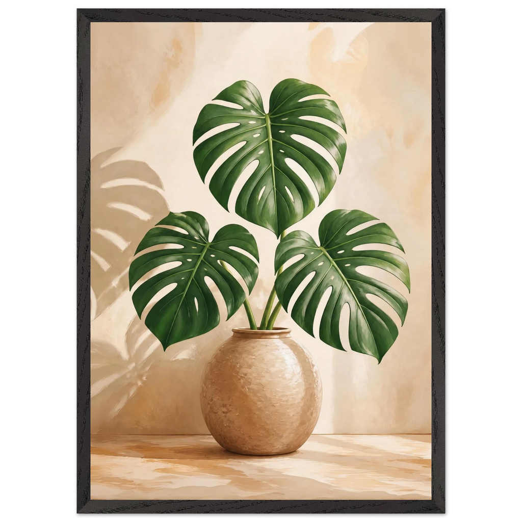 Vessel and Shadow: mediterranean and earth tones. Framed fine art print, alternate frame and size.