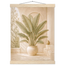 Courtyard Noon: landscape and sun. Fine art poster, alternate frame and size.
