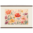 Floral Rhythm: flowers and botanical. Fine art poster, alternate frame and size.