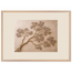 Lilac Reach: petra and flora. Framed fine art print, alternate frame and size.