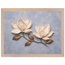 Bronze Magnolia: flowers and botanical. Framed fine art print by The Light Stays.