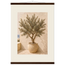 Olive Terrace: landscape and sun. Fine art poster, alternate frame and size.