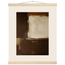 Terracotta Diptych, Panel II of II: two panels, terracotta and cream. Fine art poster, alternate frame and size.