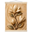Magnolia Arc: flowers and botanical. Fine art poster, alternate frame and size.