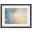 Dawn after Rain: sunrise, coastline and washed light. Framed fine art print.