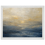 Golden Sea Mist, sea and coastal landscape. Archival framed fine art print shown framed.