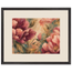 Crimson Peonies: flowers and botanical. Framed fine art print by The Light Stays.