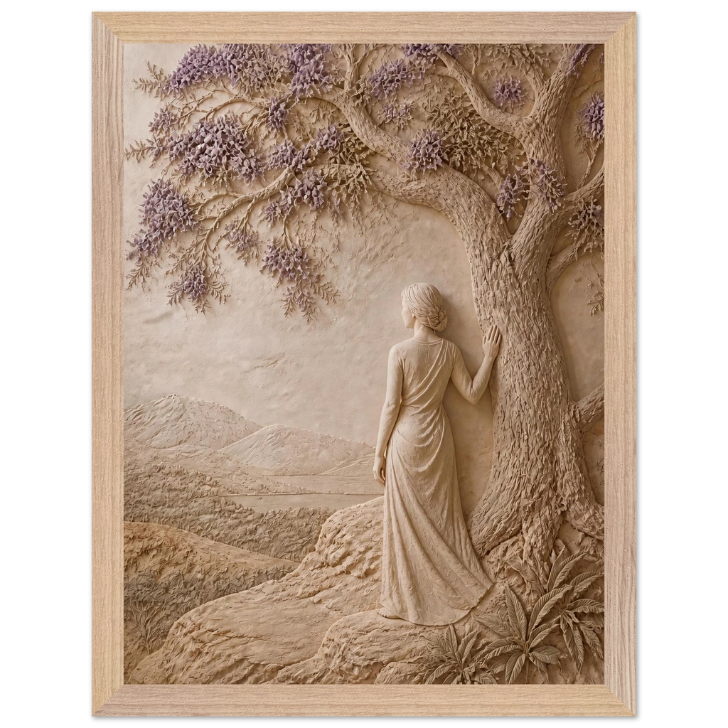 Old Friend: petra and herbarium. Museum-quality framed fine art print.