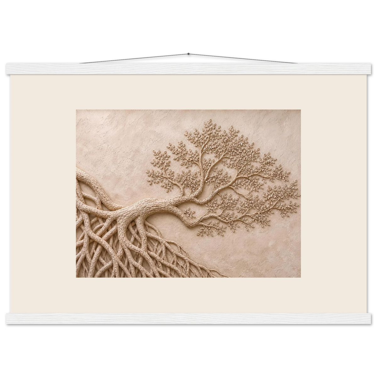 Root Lattice: petra and herbarium. Fine art poster by The Light Stays.