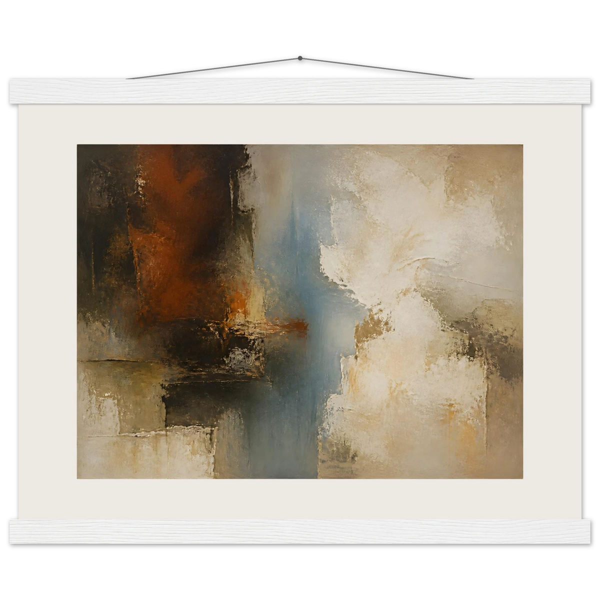 Golden Night: moon and night. Fine art poster by The Light Stays.