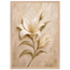 Alabaster Lily: flowers and botanical. Museum-quality framed fine art print.
