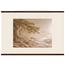 Sandstone Dawn: lumen and siena. Museum-quality fine art poster.