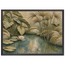 Papyrus Pond: lake, papyrus and serene greens. Museum-quality framed fine art print.