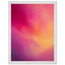 Magenta Plume: gradient, magenta and movement. Framed fine art print, alternate frame and size.