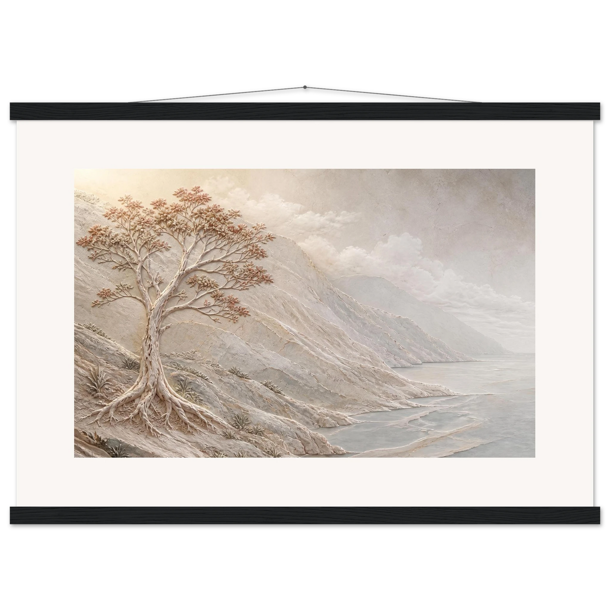 Coral Headland: sea and coastal landscape. Fine art poster by The Light Stays.
