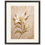 Alabaster Lily: flowers and botanical. Framed fine art print by The Light Stays.