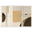 Lines of Sand: geometric abstract, neutral tones and texture. Fine art poster by The Light Stays.