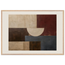 Blocos de Vinho, quadro abstrato emoldurado da The Light Stays.