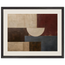 Blocos de Vinho, quadro abstrato emoldurado da The Light Stays.