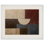 Blocos de Vinho, quadro abstrato emoldurado da The Light Stays.